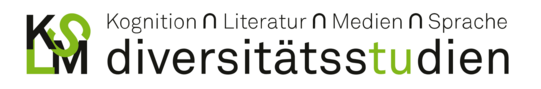 Institute for Diversity Studies logo: KSLM: Kognition Literatur Medien Sprache Diversitätsstudien