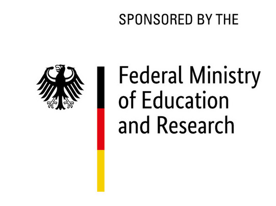 BMBF logo: Sponsored by the Federal Ministry of Education and Research