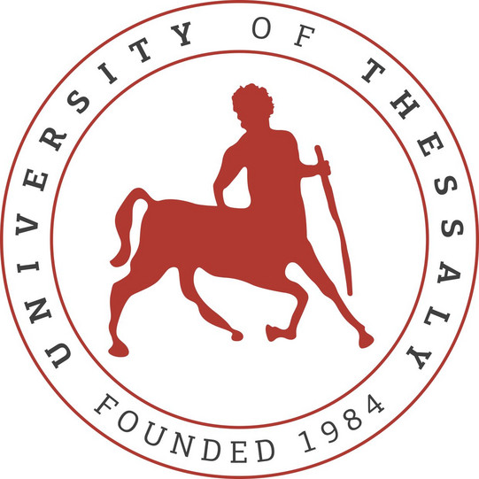 logo of the University of Thessaly: "founded 1984"