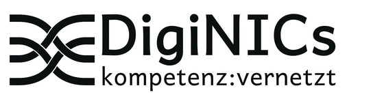DigiNICs logo DigiNICs logo: kompetenz:vernetzt