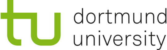 logo of the technical university of Dortmund: "tu dortmund university"