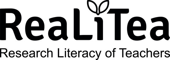 Logo of the ReaLiTea project "Research Literacy of Teachers"